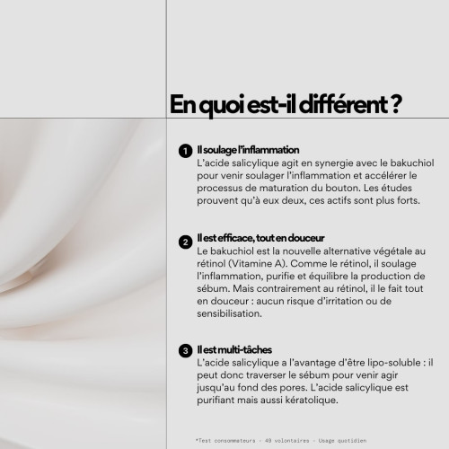 Soin Stop Boutons SKIN&OUT : Anti-inflammatoire et maturant
