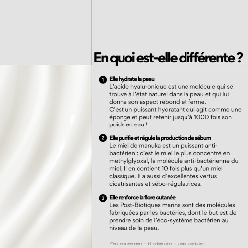 Crème hydratante SKIN&OUT pour peaux imperfections - 99% naturel