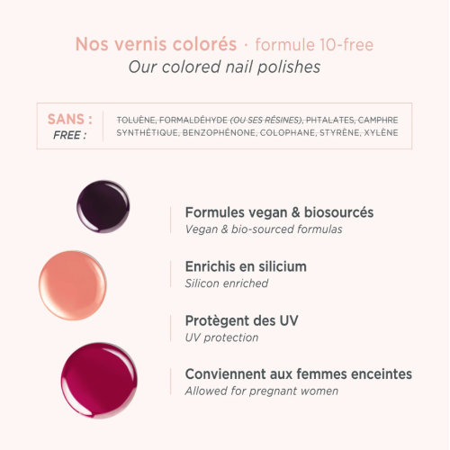 Même Cosmetics Vernis au silicium 10 ml Protège et renforce ongles Pharma360