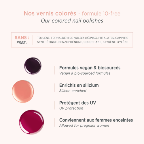 Même Cosmetics Vernis au silicium 10 ml Protège et renforce ongles Pharma360