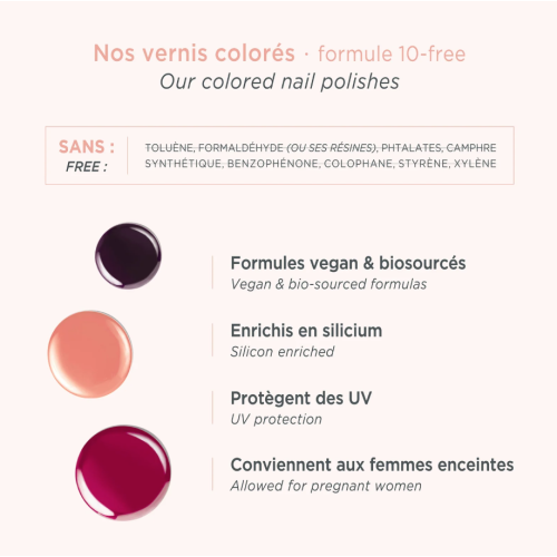 Même Cosmetics Vernis au silicium 10 ml Protège et renforce ongles Pharma360