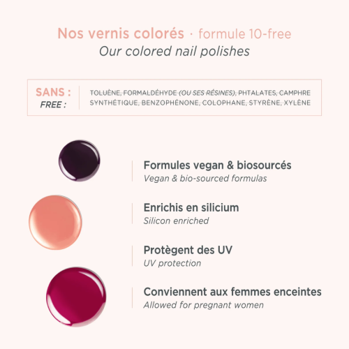 Même Cosmetics Vernis au silicium 10 ml Protège et renforce ongles Pharma360