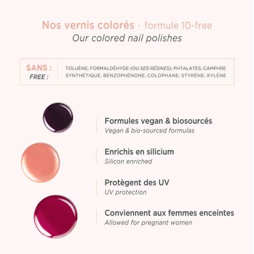 Même Cosmetics Vernis au silicium 10 ml Protège et renforce ongles Pharma360
