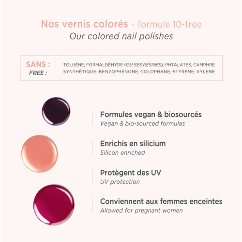 Même Cosmetics Vernis au silicium 10 ml Protège et renforce ongles Pharma360