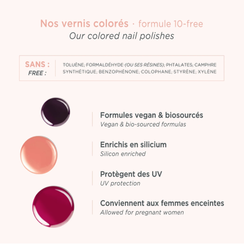 Même Cosmetics Vernis au silicium 10 ml Protège et renforce ongles Pharma360