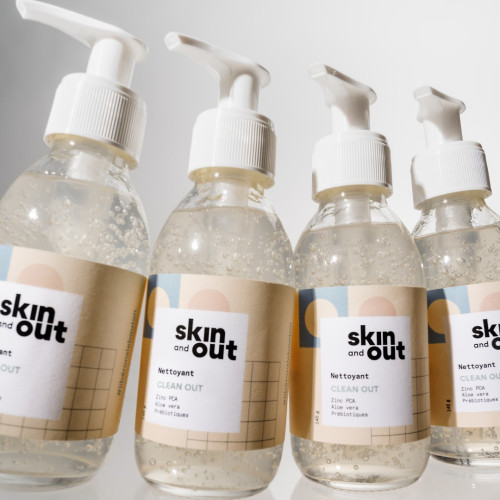 Nettoyant Clean OUT SKIN&OUT : Élimine imperfections, équilibre sébum