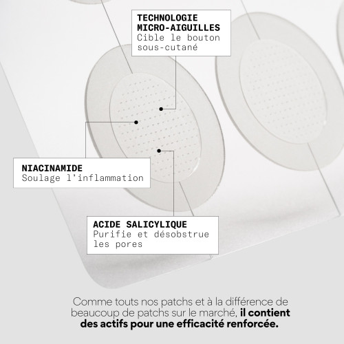 Skin&Out Patchs Stop Boutons : Solution anti-boutons sous-cutanés