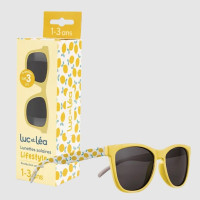Lunettes sol enfants 1-3 ans LUC ET LEA - Protection UV 100% citron