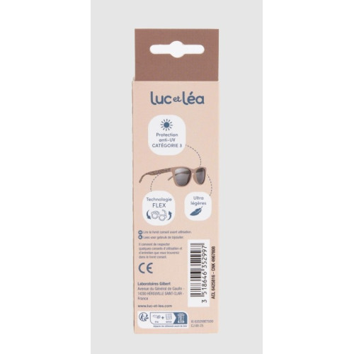 Lunettes Léopard LUC ET LEA : UV 100% pour enfants 3-5 ans