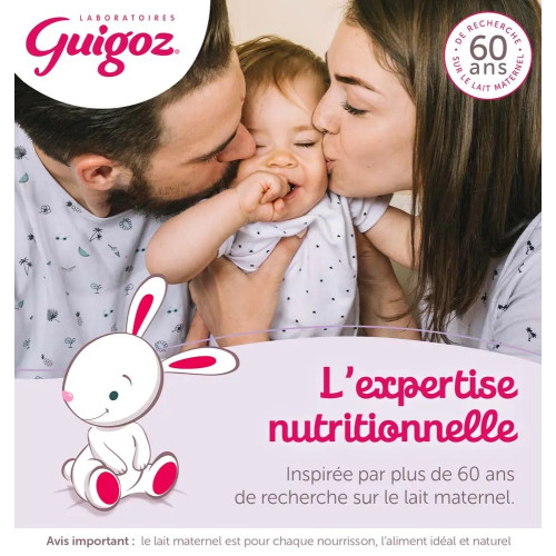 Lait Guigoz Relais 3 : Croissance optimale 1-3 ans, protéines adaptées