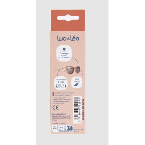 Lunettes sol Luc et Lea : Protection SPF50+ pour enfants 1-3 ans