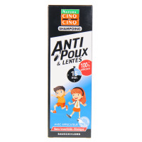 CINQ SUR CINQ Natura Shampooing Anti Poux + Lentes-7448