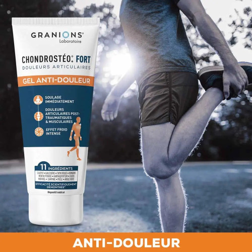 Gel Chondrostéo+ Fort : Soulagement articulaire rapide Granions