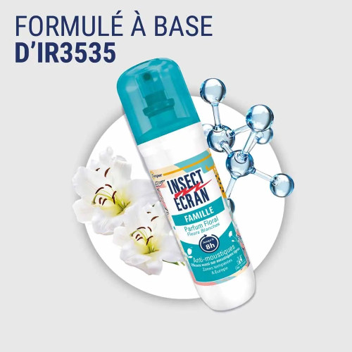 Répulsif Floral 8h - Insect Ecran | Dès 12 Mois - 100ml
