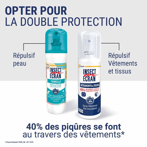 Répulsif Floral 8h - Insect Ecran | Dès 12 Mois - 100ml