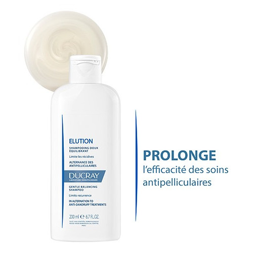 Shampooing Ducray Kelual : apaise & hydrate le cuir chevelu fragile