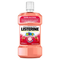 Listerine Kids Bain Bouche Fruits Rouges - Nettoyage 99,9% Bactéries
