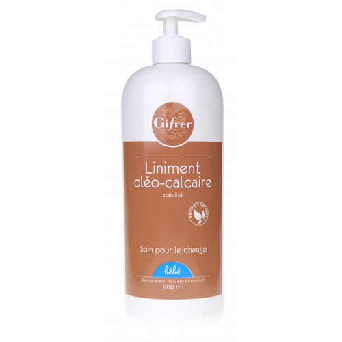 GIFRER Liniment oléo-calcaire stabilisé flacon pompe-7454 GIFRER Liniment oléo-calcaire stabilisé flacon pompe-7454