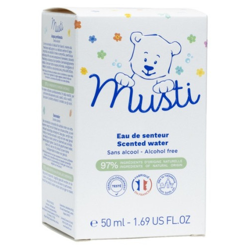 Mustela Musti Eau de Senteur 50ml : Parfum naturel et doux pour bébé