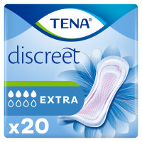 TENA Discreet Extra : Protection urinaire modérée, 20 pièces