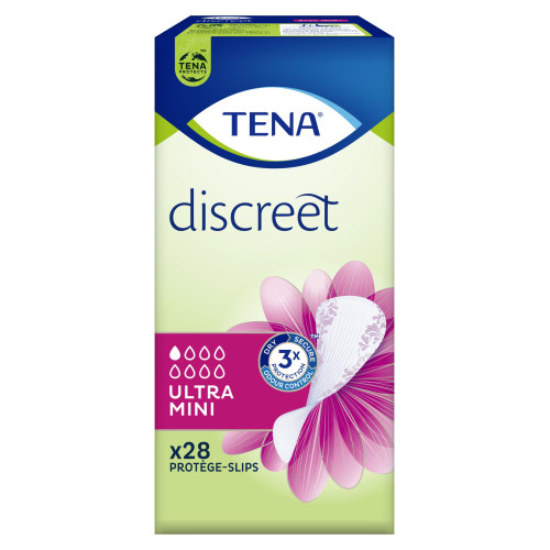 TENA Protec Urin Ultra Mini - 28 sacs : Absorption 92 ml, ultra fin