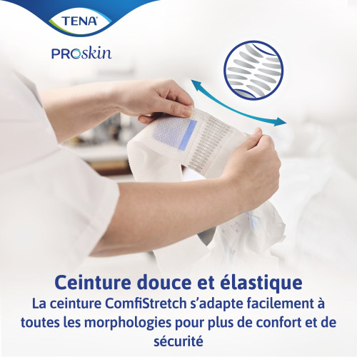 TENA FLEX MAXI Protec : Absorption ultra forte, 3700 ml, Sac/22