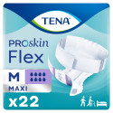 TENA FLEX MAXI Médium : Absorption Maxi, Confort & Sécurité - Sac/22