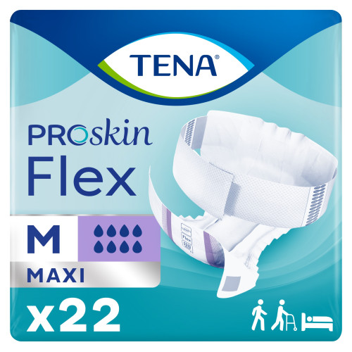 TENA FLEX MAXI Médium : Absorption Maxi, Confort & Sécurité - Sac/22