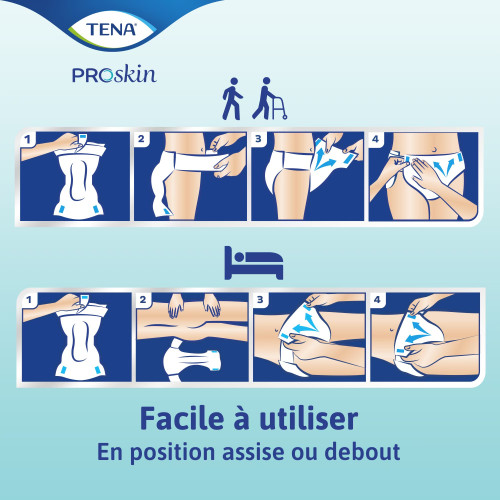 TENA FLEX MAXI Médium : Absorption Maxi, Confort & Sécurité - Sac/22