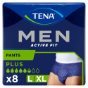 TENA Protec Urinaire Homme L - Absorption 1010ml, 8 Sacs