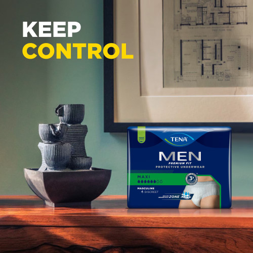 TENA Protec Urinaire Niv4 : Absorption 1430 ml, confort discret