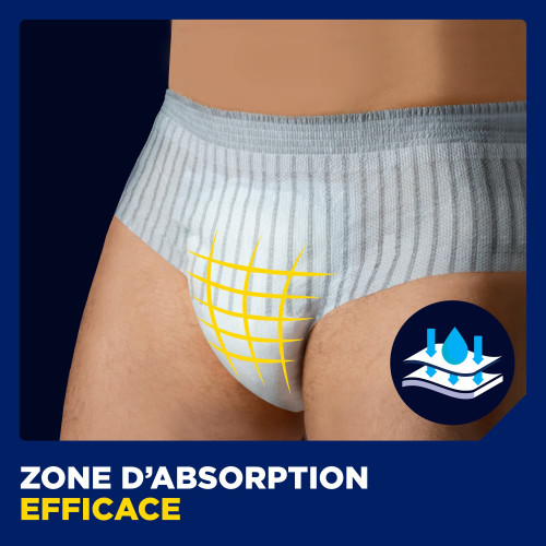 TENA Protec Urinaire Niv4 : Absorption 1430 ml, confort discret