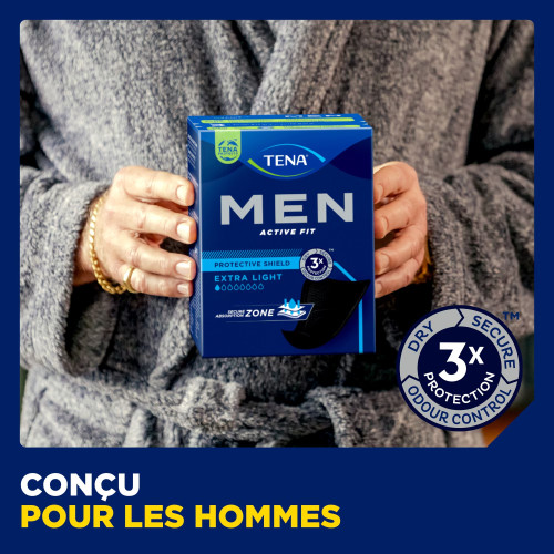 TENA MEN Extra-Light : Protection urinaire fine & discrète
