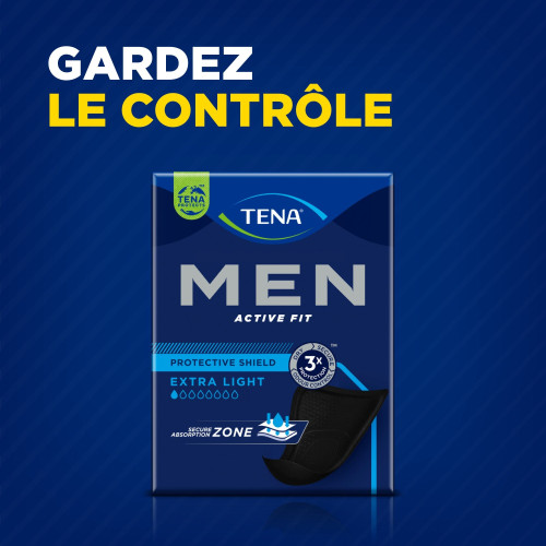 TENA MEN Extra-Light : Protection urinaire fine & discrète