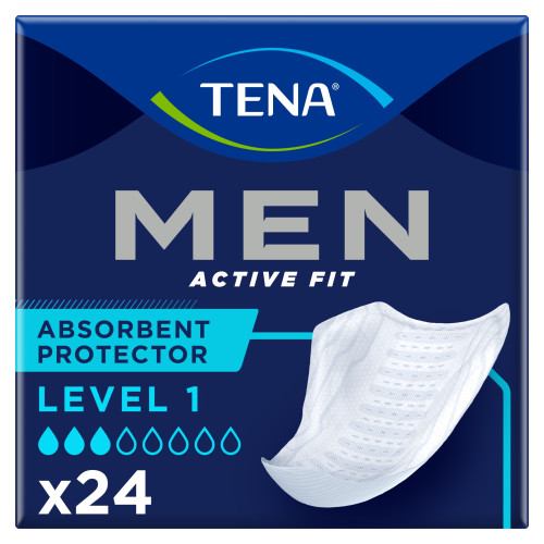 TENA MEN Protec Urinaire Niv 1 - 24 Unités : Fuites Légères Contrôlées