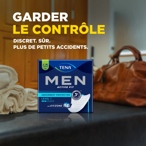 TENA MEN Protec Urinaire Niv 1 - 24 Unités : Fuites Légères Contrôlées