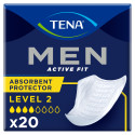 TENA MEN Protec Urinaire Niv 2 - 20 Unités | Fuites Modérées