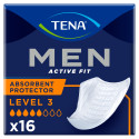 TENA Men Protec Urinaire Niv 3 - 16 Unités | Absorption 710 ml