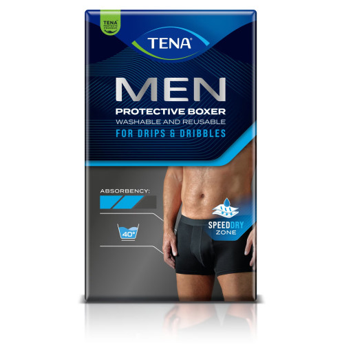TENA Boxer Lavable XL - Protection discrète fuites urinaires légères