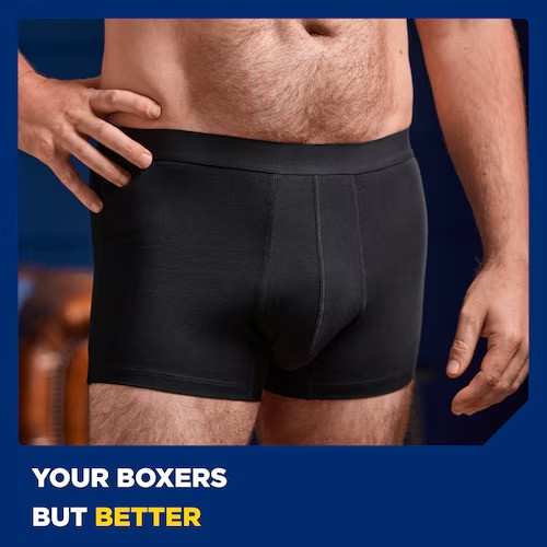 Boxer TENA M : Confort et absorption pour incontinence légère