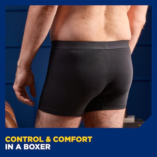 Boxer TENA M : Confort et absorption pour incontinence légère