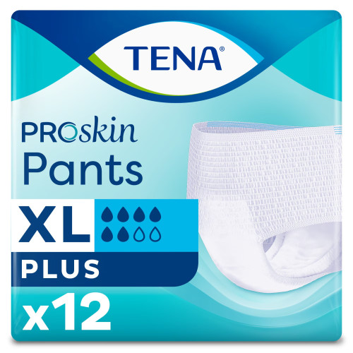 TENA ProSkin PLU Slip XL : Absorption ultra-rapide & double barrière