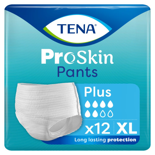 TENA ProSkin PLU Slip XL : Absorption ultra-rapide & double barrière