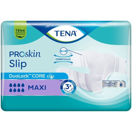 TENA PANTS ProSkin Maxi M - Absorption 3260 ml, peau sèche et confort