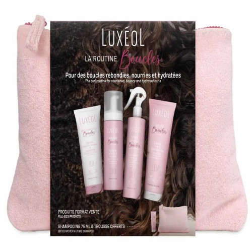 Trousse Boucles Luxeol : Routine Été pour Cheveux Définis & Hydratés