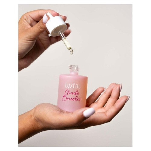 Luxeol Huile Boucles 50ml : Éclat & douceur pour boucles définies