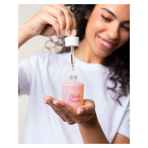 Luxeol Huile Boucles 50ml : Éclat & douceur pour boucles définies