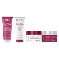 Luxéol Routine Frisés/Crépus : 4 Soins pour Cheveux Bouclés & Sains