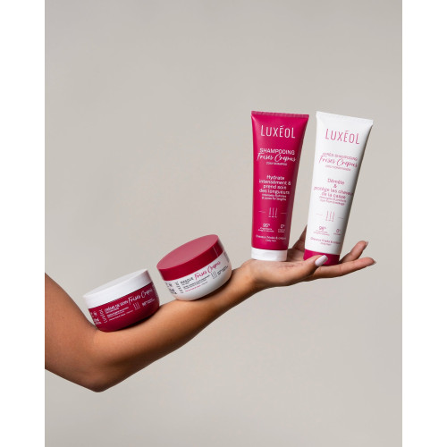 Luxéol Routine Frisés/Crépus : 4 Soins pour Cheveux Bouclés & Sains