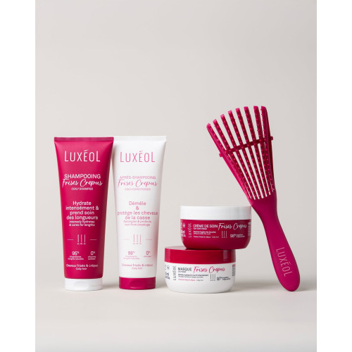 Luxéol Routine Frisés/Crépus : 4 Soins pour Cheveux Bouclés & Sains